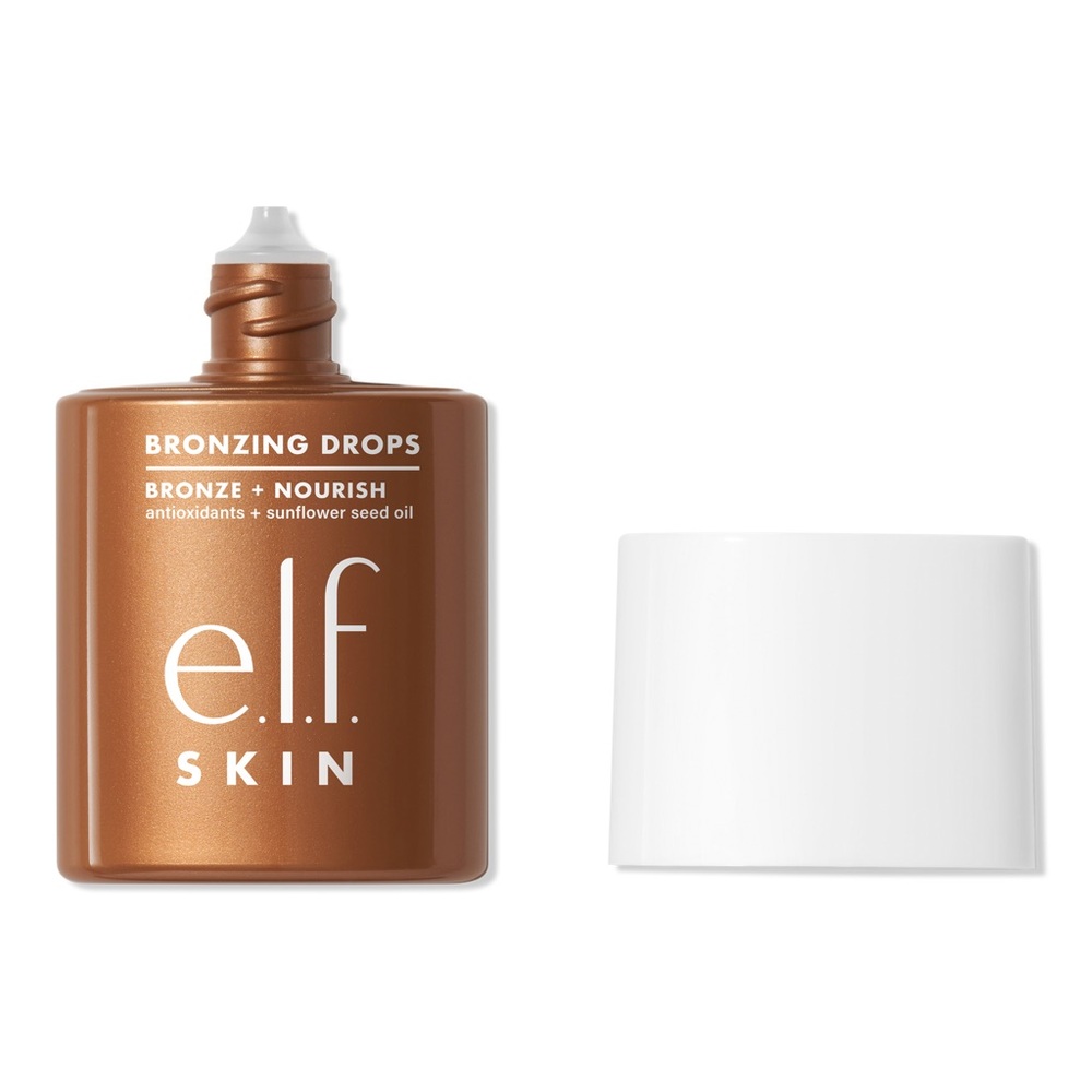 E.L.F Skin Bronzing Drops Nourish Liquid Bronzer Color Puré Gold